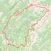 Trace GPS GRP Tour des Aravis - Tournette, itinéraire, parcours