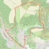 Trace GPS Le Mont Saint-Quentin - La petite boucle, itinéraire, parcours