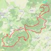 Trace GPS Pavezin, itinéraire, parcours