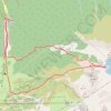 Trace GPS Lacs Robert, itinéraire, parcours