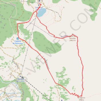 Trace GPS Randonnée Dent de Nendaz, itinéraire, parcours