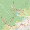 Trace GPS Petite Lance du Crozet en boucle depuis La Souille (Belledonne), itinéraire, parcours