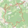 Trace GPS Entre Grésigne et Aveyron, itinéraire, parcours