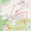 Trace GPS Lac de Lessy (Le Chinaillon - Bornes), itinéraire, parcours