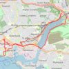 Trace GPS Saltram, Chelson Meadow, Prince Rock, Tothill, itinéraire, parcours