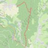 Trace GPS Lachat par Blonniere, itinéraire, parcours