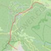 Trace GPS L'Espérou - Mont Aigoual, itinéraire, parcours