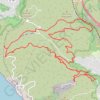 Trace GPS La Ciotat : route des crêtes, itinéraire, parcours