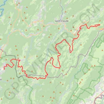 Trace GPS La Forestière, itinéraire, parcours