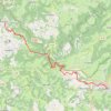 Trace GPS Espalion-golinhac, itinéraire, parcours