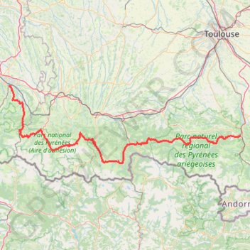 Trace GPS Paux_Foix_342_5h19, itinéraire, parcours