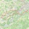 Trace GPS Le Grand Ouest de Besançon, itinéraire, parcours