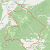 Trace GPS Les 4 paroisses - Cubjac, itinéraire, parcours
