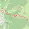 Trace GPS Gr 3a Montalto Ligure - Passo di Vena, itinéraire, parcours
