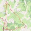 Trace GPS Le Caylar - La Couvertoirade, itinéraire, parcours