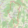 Trace GPS Boucle GR5 sentier des Bornes, itinéraire, parcours