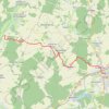 Trace GPS 28 Château de Rosière-Gray: 21.90 km, itinéraire, parcours