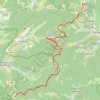 Trace GPS Kruth - Le Ballon d'Alsace - Tour des Lacs des Vosges, itinéraire, parcours