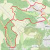 Trace GPS Saulny - Chatel, itinéraire, parcours