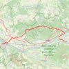 Trace GPS Azay-le-Rideau -Saumur, itinéraire, parcours