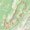 Trace GPS Tour des Petites Roches (Isère), itinéraire, parcours