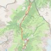 Trace GPS De Vallorcine à Argentiere, itinéraire, parcours