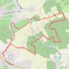 Trace GPS Saulny, anneau vert, itinéraire, parcours