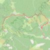 Trace GPS L'Espérou - Aigoual - Valleraugue, itinéraire, parcours