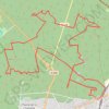 Trace GPS Sentier des points de vue avec décrochage, itinéraire, parcours