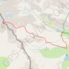 Trace GPS Pics de Tapou depuis le barrage d'Ossoue, itinéraire, parcours