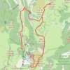 Trace GPS Crêtes au-dessus du Mont-Dore, itinéraire, parcours