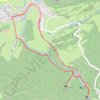 Trace GPS Circuit des sources du Lison - Doubs, itinéraire, parcours