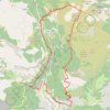 Trace GPS Les Balcons du Loup, itinéraire, parcours