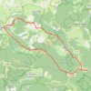 Trace GPS De l'Aigoual à l'Aigoual par Meyrueis, itinéraire, parcours