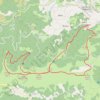 Trace GPS Col du Calmil - Rocher de Batail - Col Mazel - Pla des Peyres, itinéraire, parcours