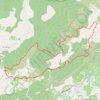 Trace GPS Eyroles - Villeperdrix, itinéraire, parcours