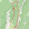 Trace GPS Saint Même - Sangle de l'Aup du Seuil, itinéraire, parcours