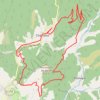 Trace GPS Col de Pousterle - Diois, itinéraire, parcours