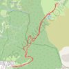Trace GPS Mont Truc, itinéraire, parcours