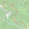 Trace GPS Lorgues-La Mappe-La Gypière, itinéraire, parcours