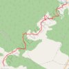 Trace GPS Le chemin de Saint Jacques de Escalona à san vicente de labuerda, itinéraire, parcours
