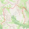 Trace GPS Rando thabor, itinéraire, parcours