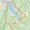 Trace GPS Tour du Lac d'Annecy par les cimes, itinéraire, parcours