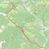 Trace GPS La Colmiane Lantosque, itinéraire, parcours