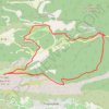 Trace GPS Pic des mouches, itinéraire, parcours