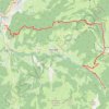 Trace GPS Étape 1 : Thônes - La Joux, itinéraire, parcours