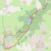 Trace GPS Tour des lacs d'Ayous, itinéraire, parcours
