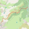 Trace GPS Pic du Pas du Chien depuis le barrage de Riète, itinéraire, parcours