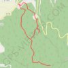 Trace GPS Rochegude, itinéraire, parcours