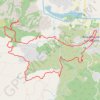 Trace GPS Rocher de Roquebrune-sur-Argens, itinéraire, parcours